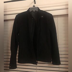 Mens Black Suede Jacket